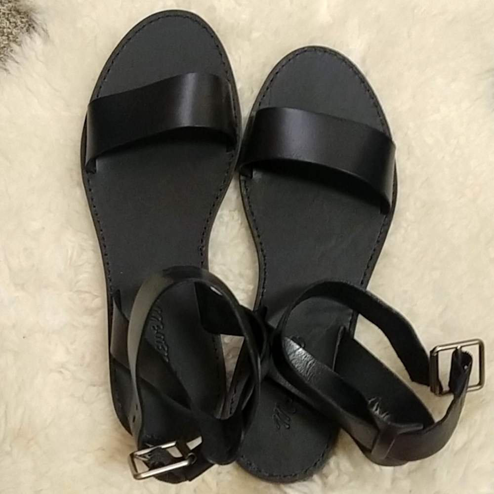 Madewell Boardwalk Ankle Strap Sandal